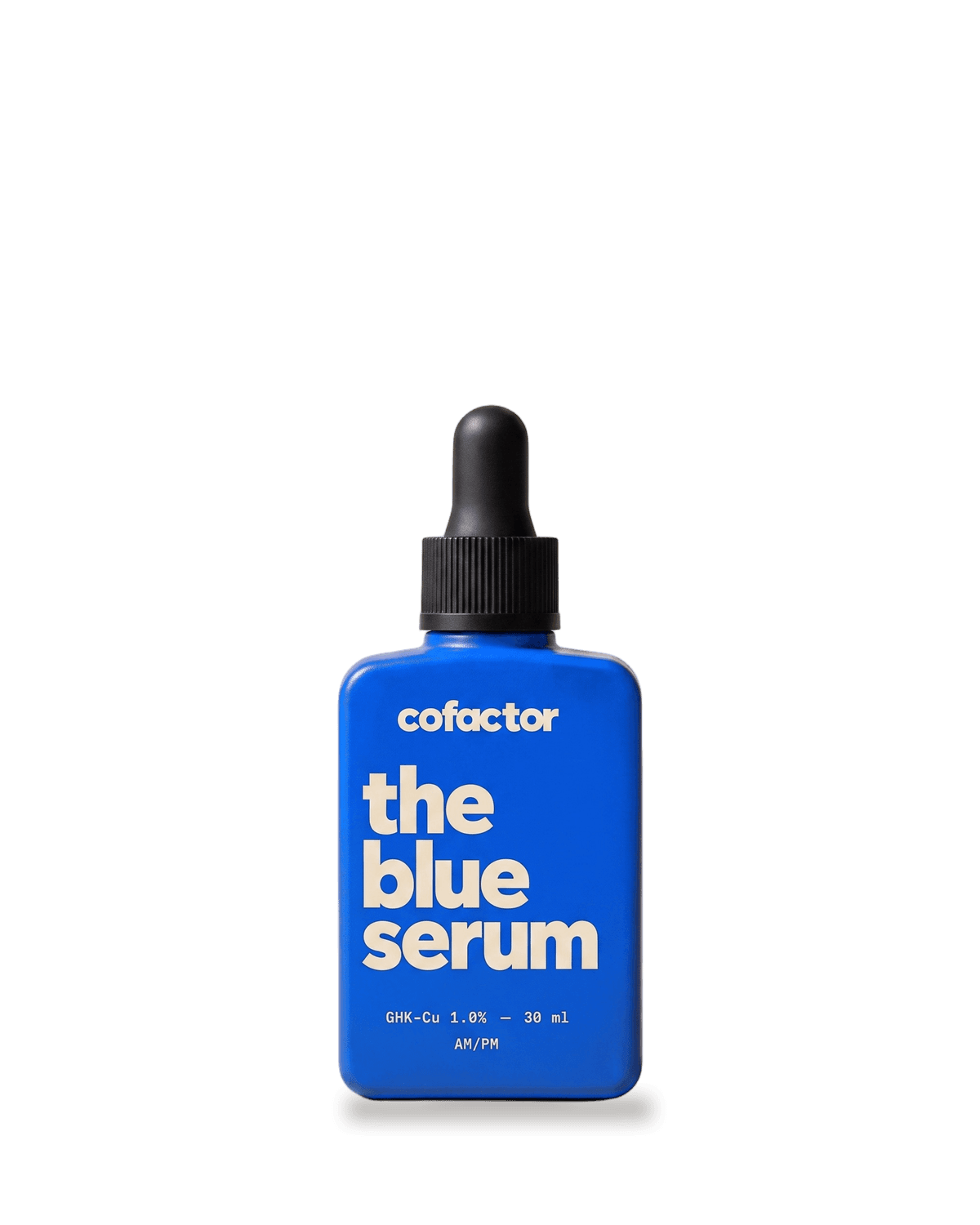the blue serum
